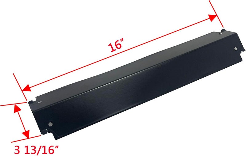 Direct store Parts DP125 (4-pack) Porcelain Steel Heat Shield/Heat Plates 16 "x 3 13/16" Replacement for Charbroil, fits for Thermos, fits for Kenmore Sears and other Gas Grill Models - Image 2